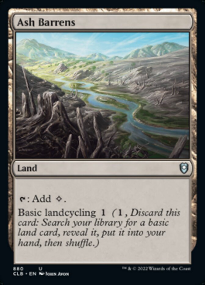 Ash Barrens [Commander Legends: Battle for Baldur's Gate] | Empire Gaming NC