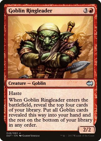 Goblin Ringleader [Duel Decks: Merfolk vs. Goblins] | Empire Gaming NC