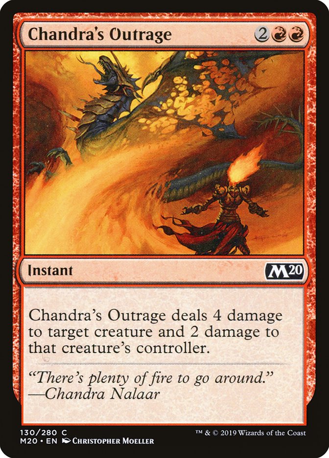 Chandra's Outrage [Core Set 2020] | Empire Gaming NC