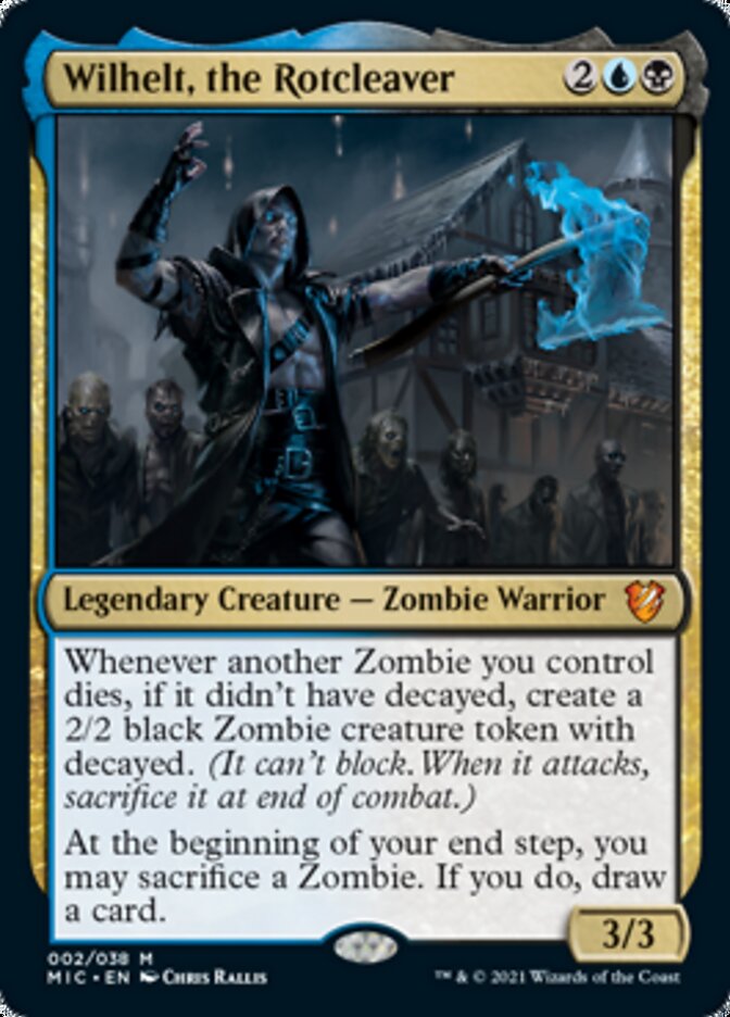 Wilhelt, the Rotcleaver (Display Commander) [Innistrad: Midnight Hunt Commander] | Empire Gaming NC