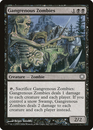 Gangrenous Zombies [Coldsnap Theme Decks] | Empire Gaming NC