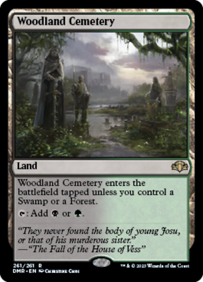 Woodland Cemetery [Dominaria Remastered] | Empire Gaming NC