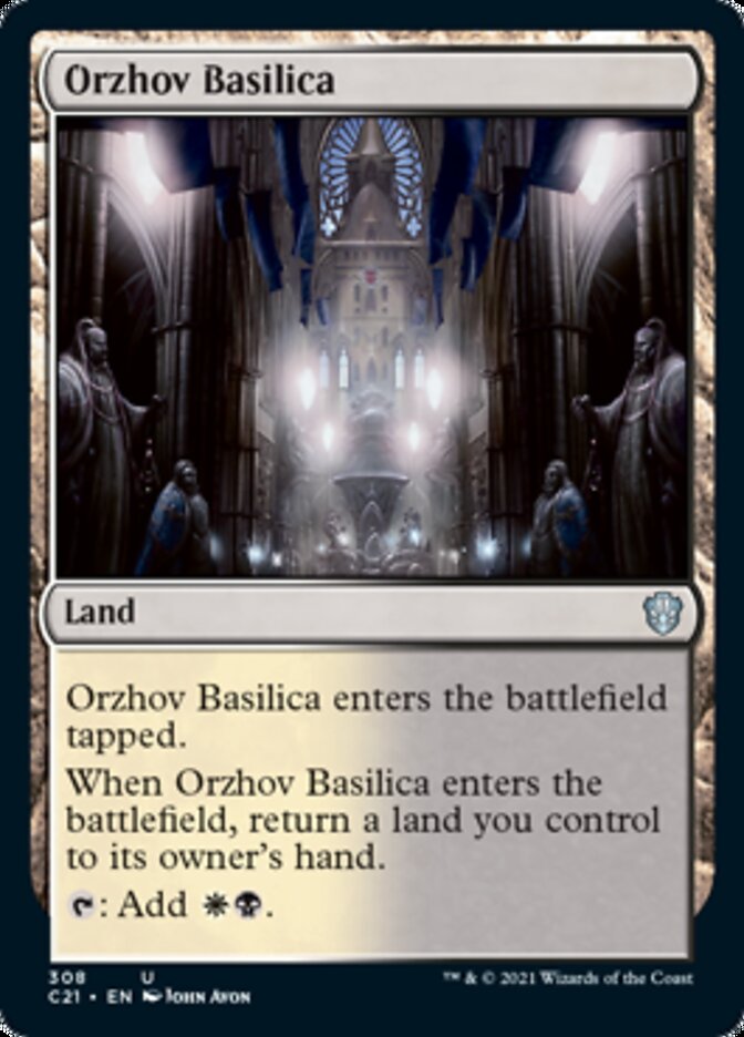 Orzhov Basilica [Commander 2021] | Empire Gaming NC