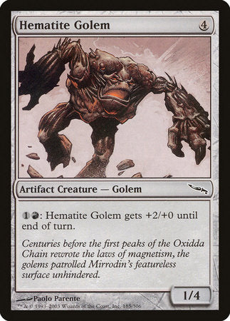 Hematite Golem [Mirrodin] | Empire Gaming NC