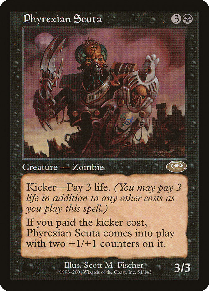 Phyrexian Scuta [Planeshift] | Empire Gaming NC