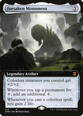 Forsaken Monument (Extended Art) [Zendikar Rising] | Empire Gaming NC