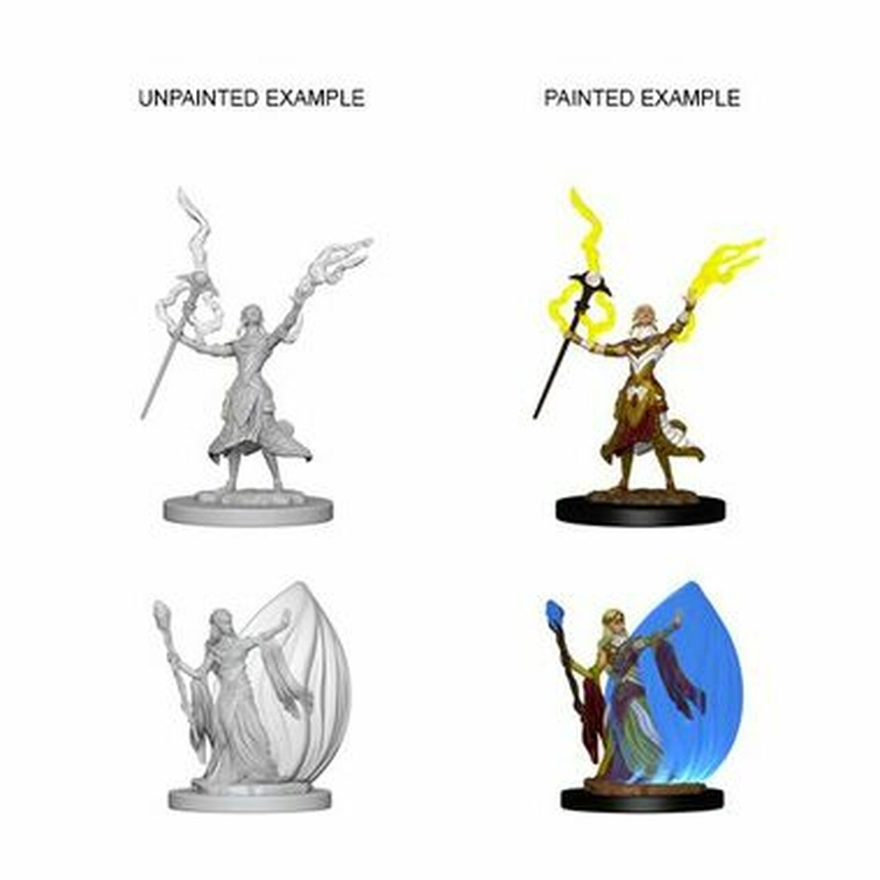 Dungeons & Dragons Nolzur’s Marvelous Miniatures: Elf Wizard (Female) | Empire Gaming NC