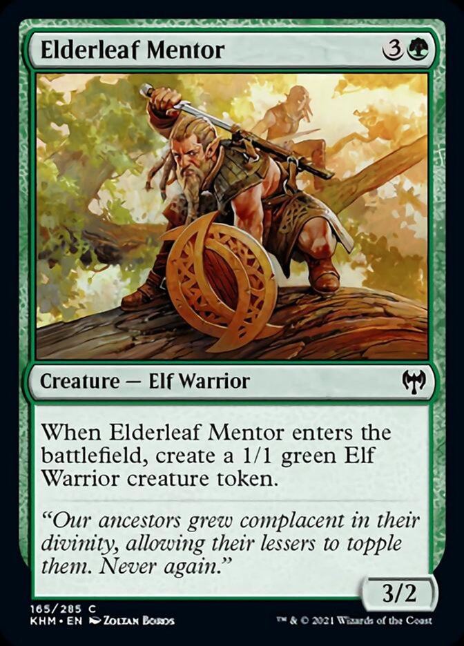 Elderleaf Mentor [Kaldheim] | Empire Gaming NC