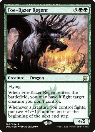 Foe-Razer Regent [Dragons of Tarkir Promos] | Empire Gaming NC