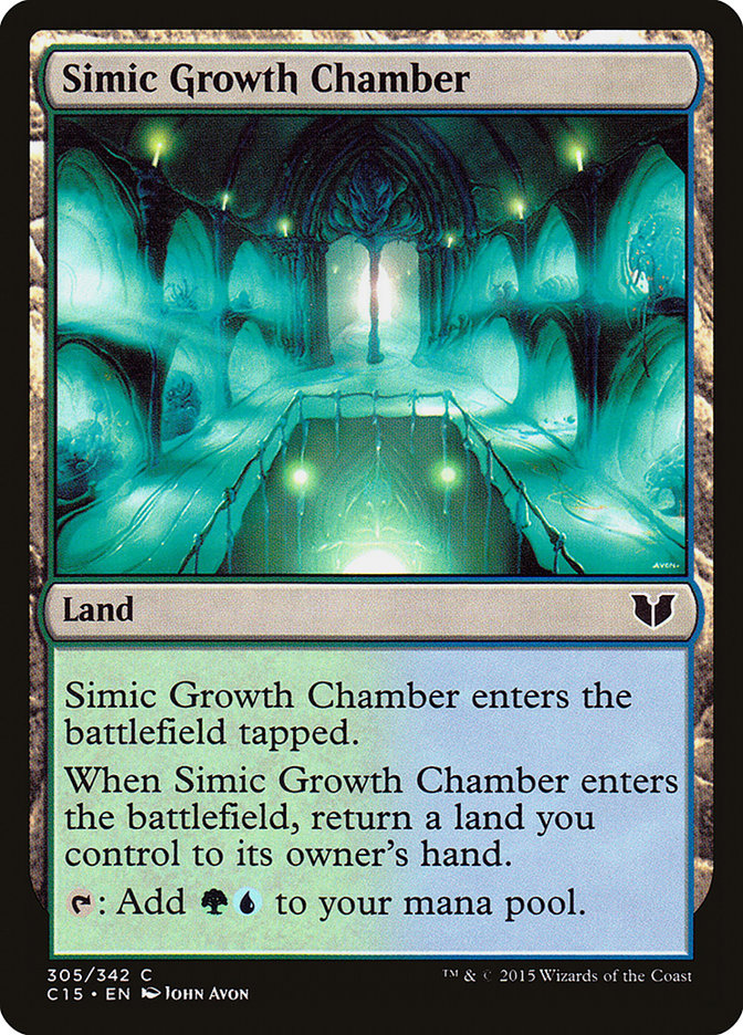 Simic Growth Chamber [Commander 2015] | Empire Gaming NC