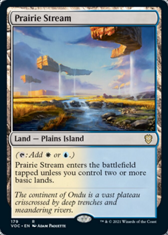 Prairie Stream [Innistrad: Crimson Vow Commander] | Empire Gaming NC