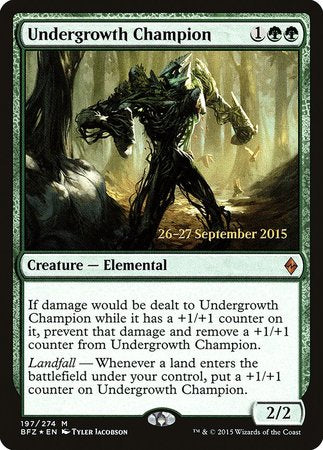 Undergrowth Champion [Battle for Zendikar Promos] | Empire Gaming NC