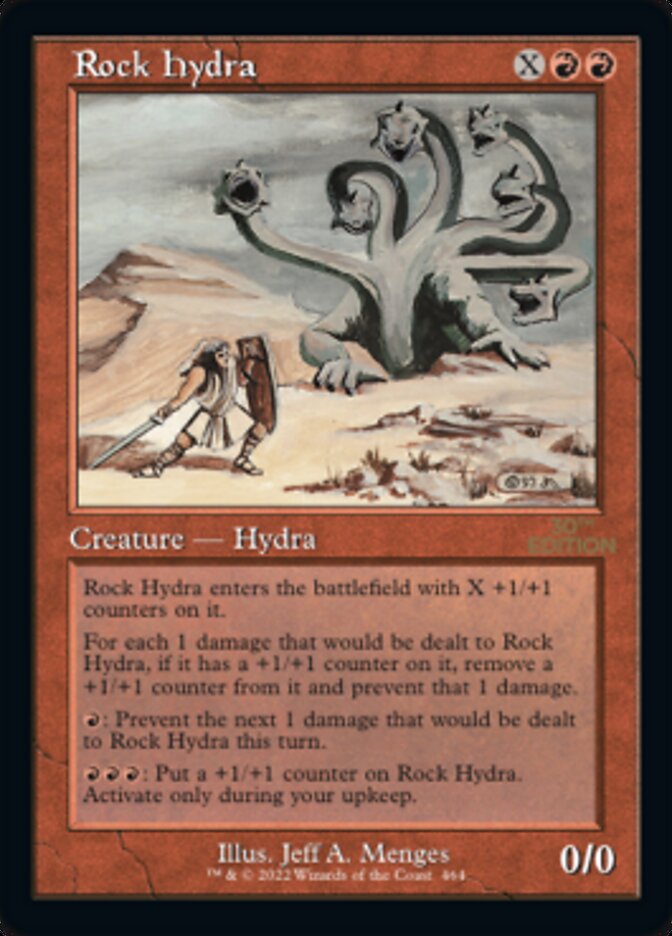 Rock Hydra (Retro) [30th Anniversary Edition] | Empire Gaming NC