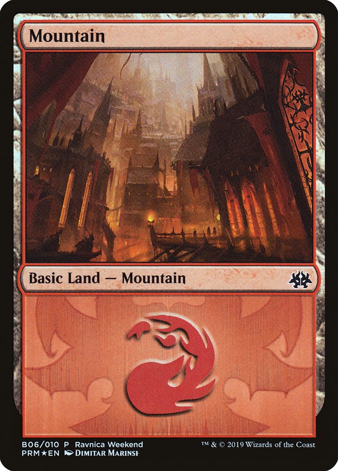 Mountain (B06) [Ravnica Allegiance Guild Kit] | Empire Gaming NC