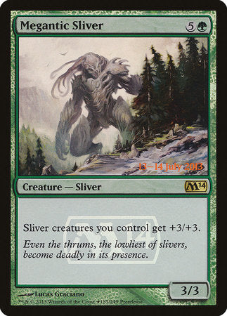 Megantic Sliver [Magic 2014 Promos] | Empire Gaming NC