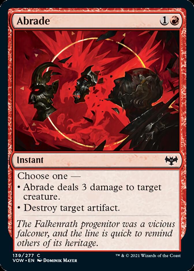 Abrade [Innistrad: Crimson Vow] | Empire Gaming NC