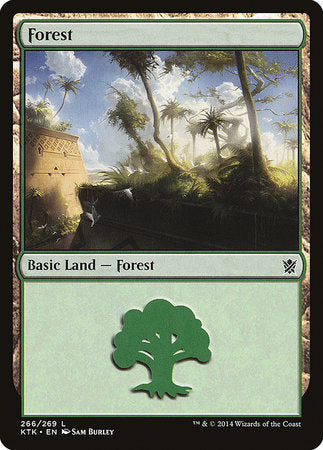 Forest (266) [Khans of Tarkir] | Empire Gaming NC