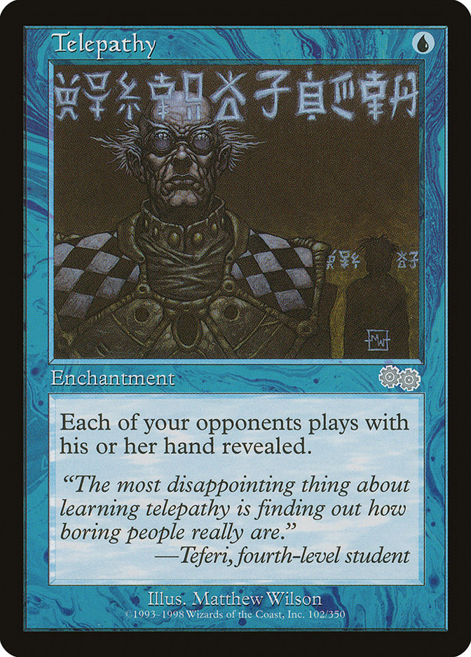 Telepathy [Urza's Saga] | Empire Gaming NC