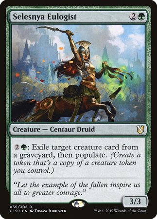 Selesnya Eulogist [Commander 2019] | Empire Gaming NC