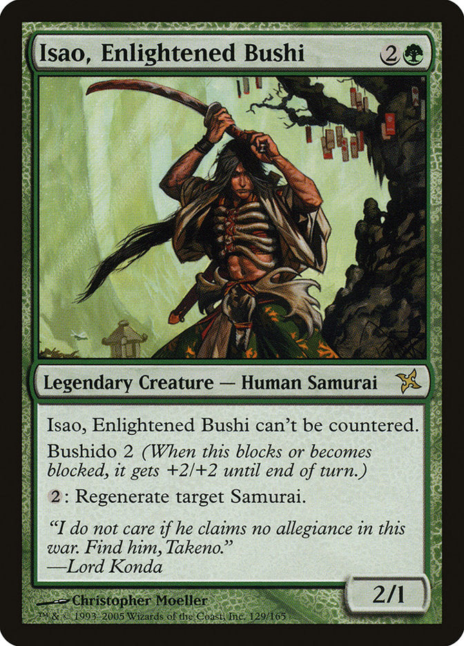 Isao, Enlightened Bushi [Betrayers of Kamigawa] | Empire Gaming NC