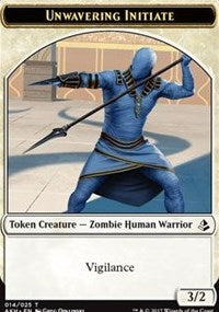 Unwavering Initiate // Wurm Token [Amonkhet Tokens] | Empire Gaming NC