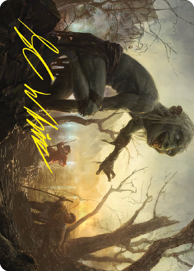 Smeagol, Helpful Guide Art Card (Gold-Stamped Signature) [The Lord of the Rings: Tales of Middle-earth Art Series] | Empire Gaming NC