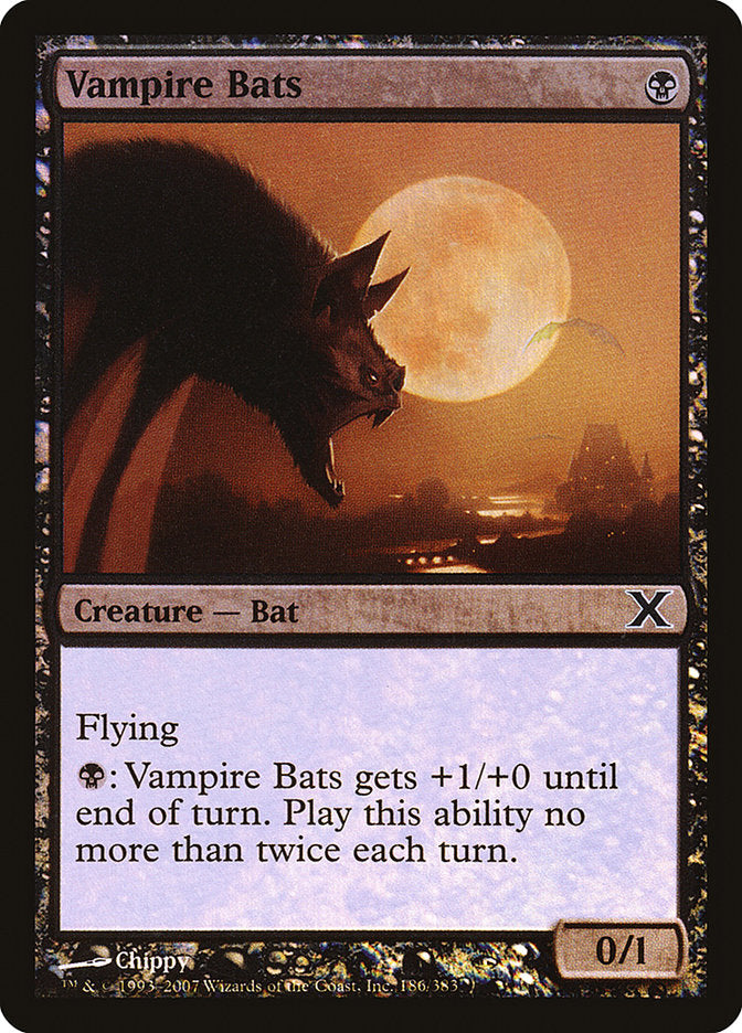 Vampire Bats (Premium Foil) [Tenth Edition] | Empire Gaming NC