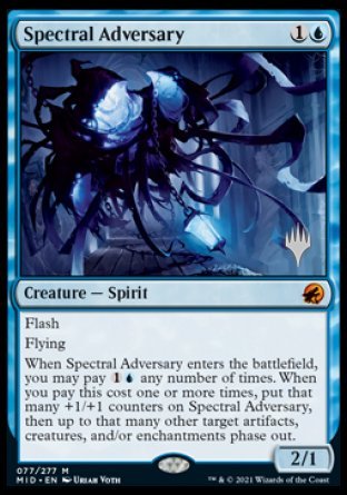 Spectral Adversary (Promo Pack) [Innistrad: Midnight Hunt Promos] | Empire Gaming NC