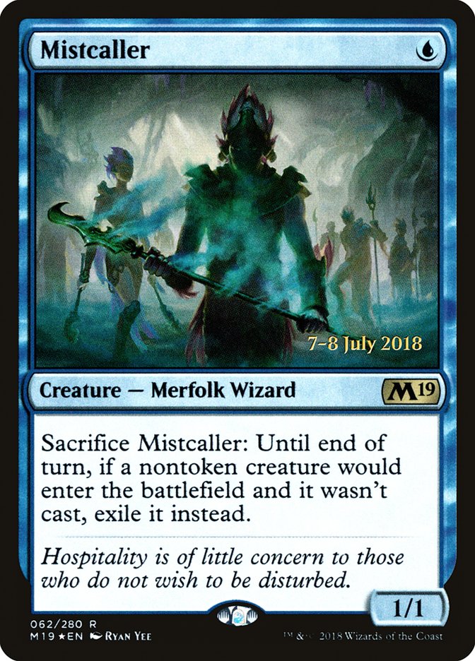 Mistcaller  [Core Set 2019 Prerelease Promos] | Empire Gaming NC