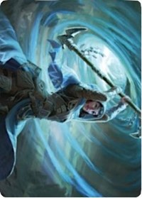 Sea Gate Stormcaller Art Card [Zendikar Rising Art Series] | Empire Gaming NC