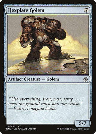 Hexplate Golem [Conspiracy: Take the Crown] | Empire Gaming NC