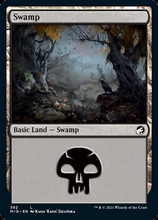 Swamp (382) [Innistrad: Midnight Hunt] | Empire Gaming NC