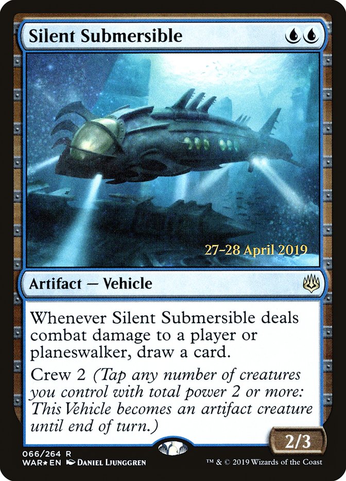 Silent Submersible  [War of the Spark Prerelease Promos] | Empire Gaming NC