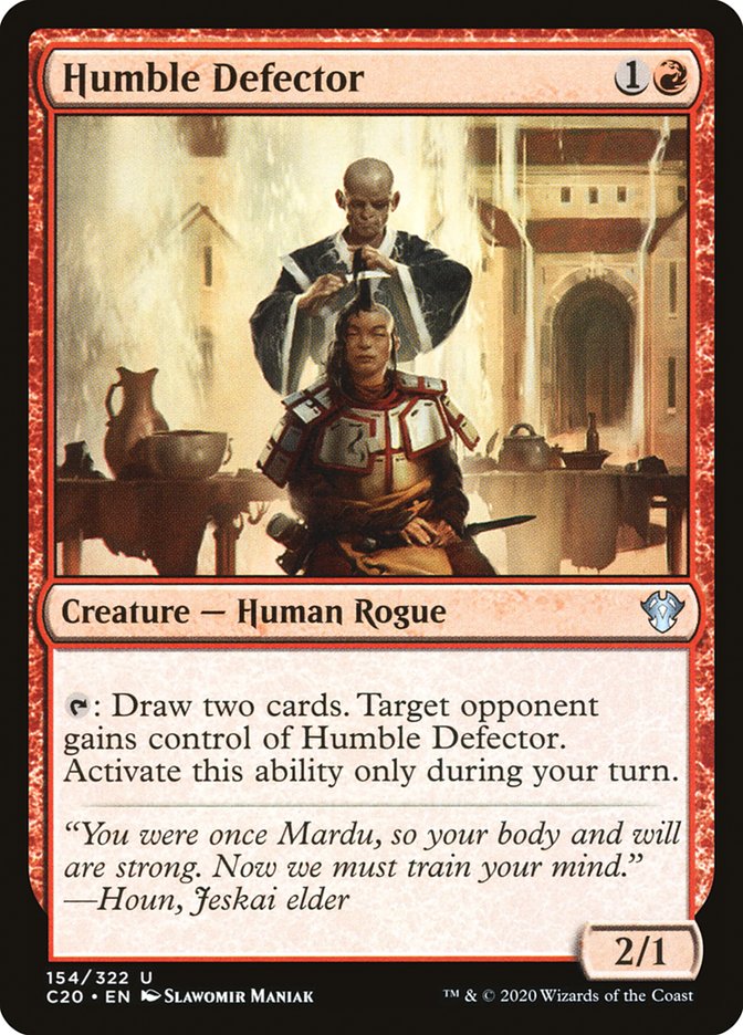 Humble Defector [Commander 2020] | Empire Gaming NC