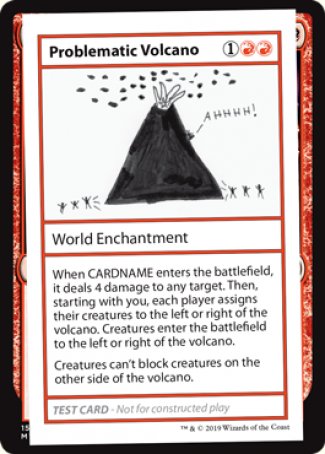 Problematic Volcano (2021 Edition) [Mystery Booster Playtest Cards] | Empire Gaming NC