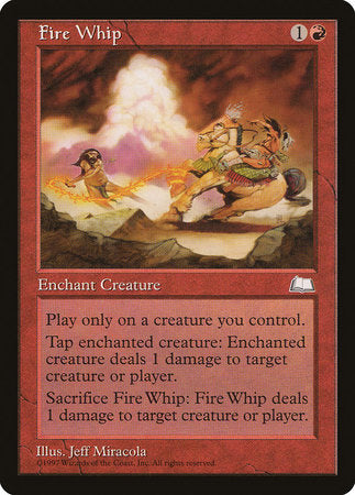 Fire Whip [Weatherlight] | Empire Gaming NC