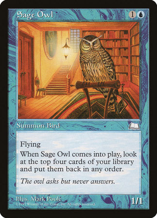 Sage Owl [Weatherlight] | Empire Gaming NC