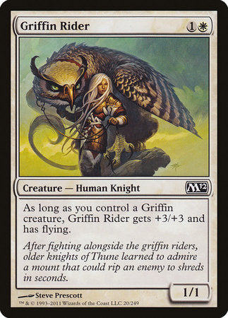 Griffin Rider [Magic 2012] | Empire Gaming NC