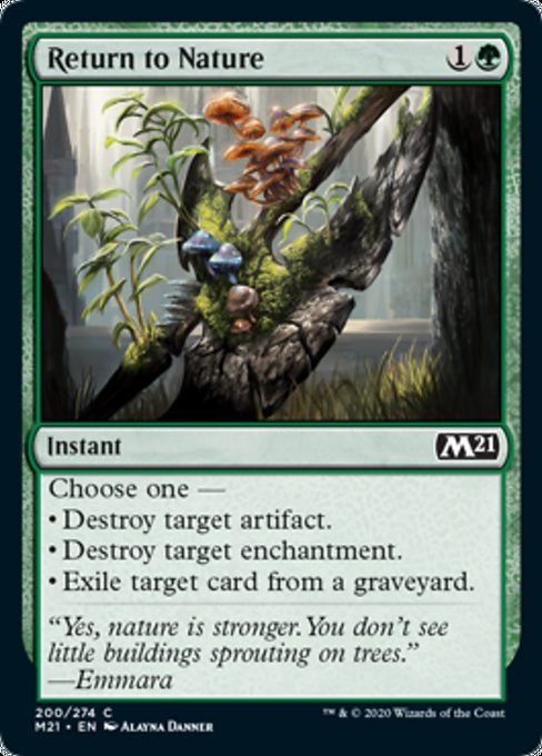 Return to Nature [Core Set 2021] | Empire Gaming NC