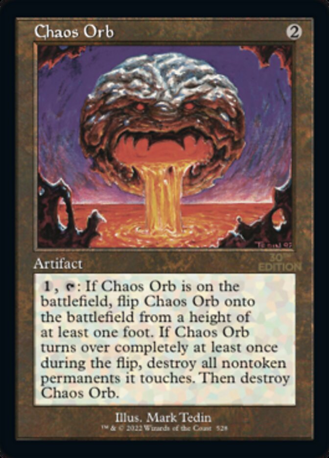 Chaos Orb (Retro) [30th Anniversary Edition] | Empire Gaming NC