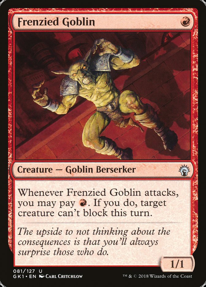 Frenzied Goblin [GRN Guild Kit] | Empire Gaming NC