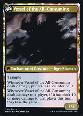 Hidetsugu Consumes All // Vessel of the All-Consuming [Kamigawa: Neon Dynasty Prerelease Promos] | Empire Gaming NC