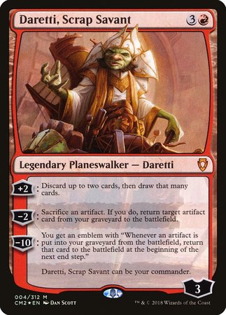 Daretti, Scrap Savant [Commander Anthology Volume II] | Empire Gaming NC