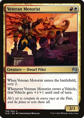 Veteran Motorist [Kaladesh] | Empire Gaming NC