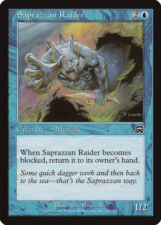 Saprazzan Raider [Mercadian Masques] | Empire Gaming NC