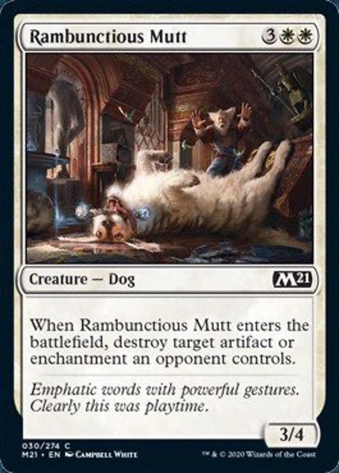 Rambunctious Mutt [Core Set 2021] | Empire Gaming NC