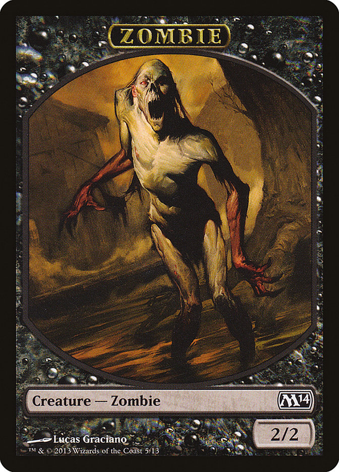 Zombie [Magic 2014 Tokens] | Empire Gaming NC