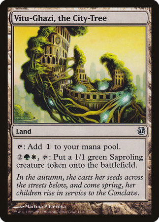 Vitu-Ghazi, the City-Tree [Duel Decks: Ajani vs. Nicol Bolas] | Empire Gaming NC