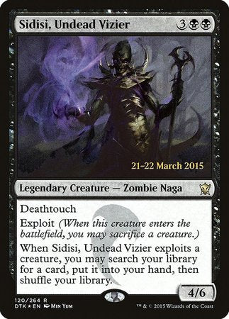 Sidisi, Undead Vizier [Dragons of Tarkir Promos] | Empire Gaming NC