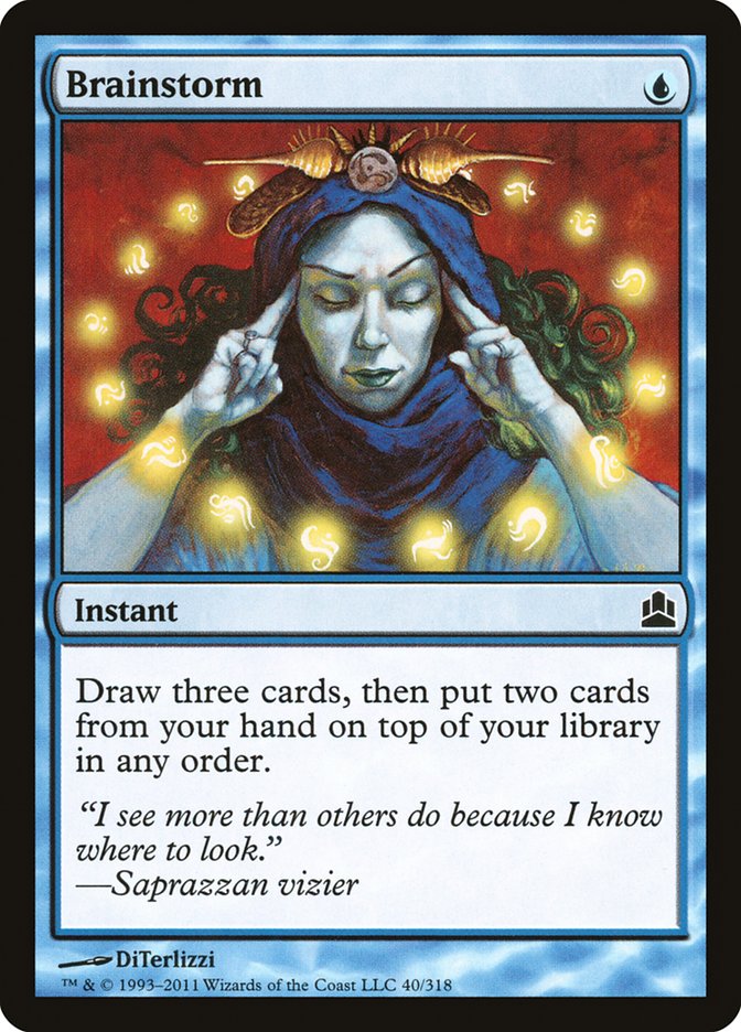 Brainstorm [Commander 2011] | Empire Gaming NC